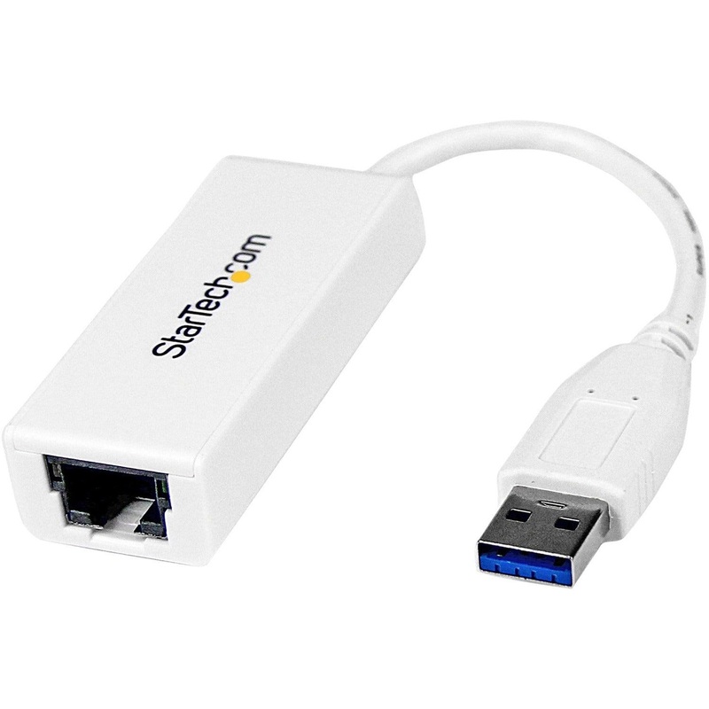 USB 3.0 to Ethernet Adapter – White