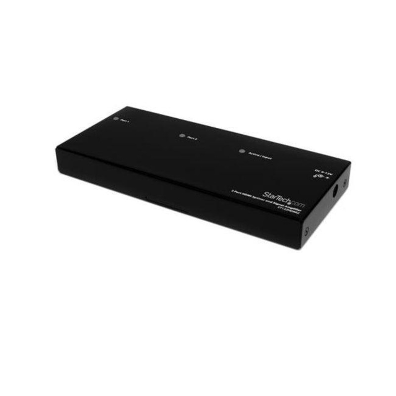 2 Port HDMI Video Splitter & Amplifier
