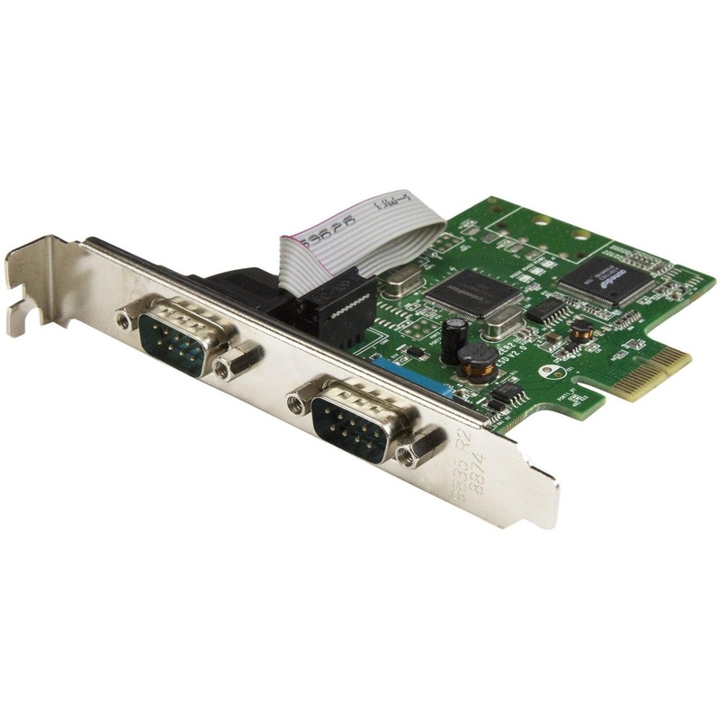 2-Port PCIe Serial Card w/ 16C1050 UART