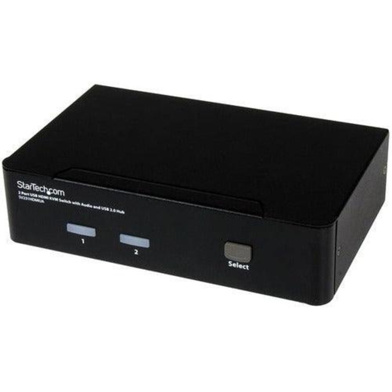 2 Port USB HDMI KVM Switch w/ Audio