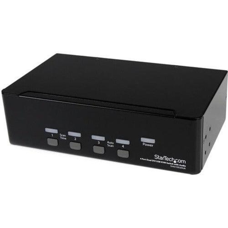 4 Port Dual DVI USB KVM Switch