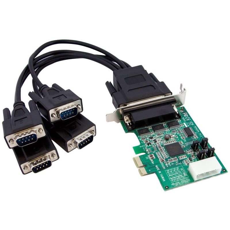 4 Port LP PCI Express Serial Card