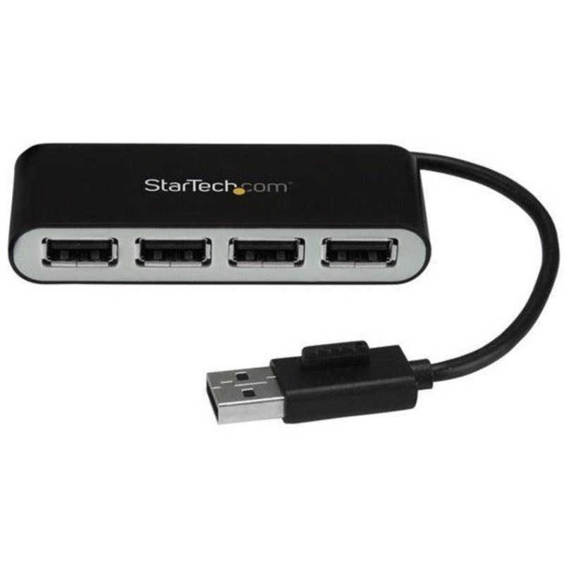 4 Port Portable USB 2.0 Hub with Cable