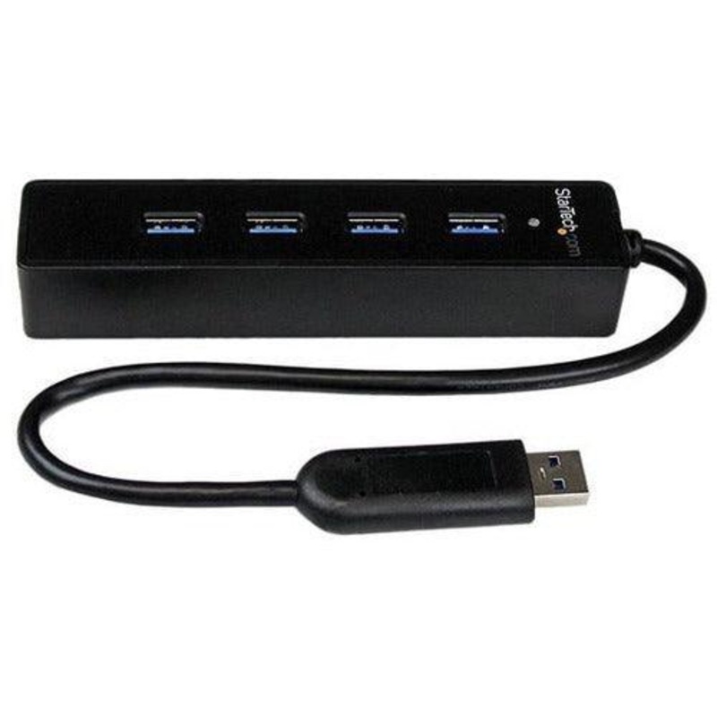 4 Port SuperSpeed Portable USB 3.0 Hub