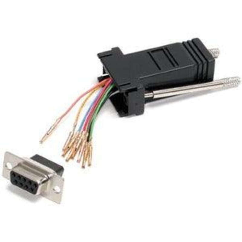 DB9 to RJ45 Modular Adapter – F/F