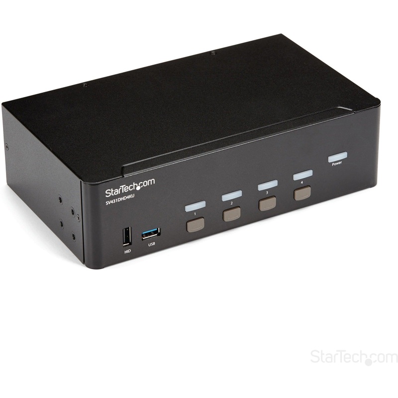 KVM Switch – Dual Display 4K 30Hz