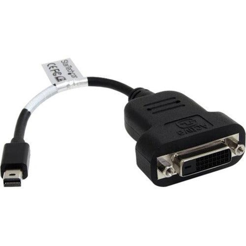 Mini DisplayPort to DVI Active Adapter.