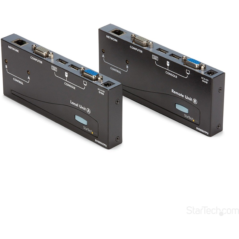 USB VGA KVM CONSOLE EXTENDER OVER CAT5