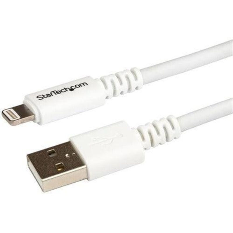 10 ft White 8-pin Lightning to USB Cable