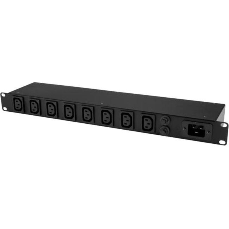 1U 8-PORT RACK-MOUNT PDU W/ C13 OUTLETS