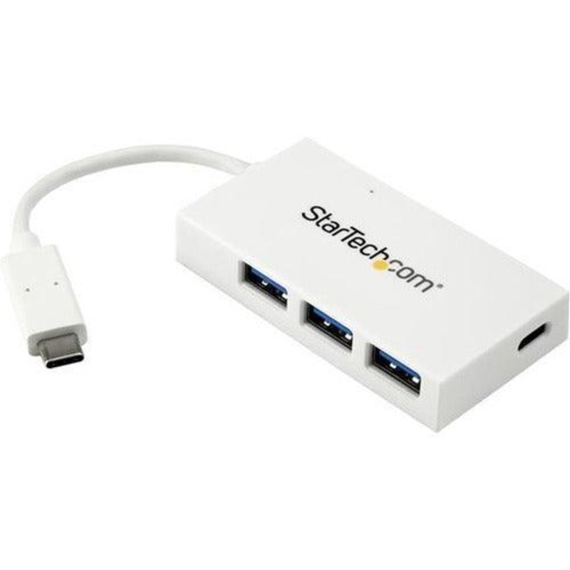4 Port USB C Hub – 1x USB C & 3x USB A