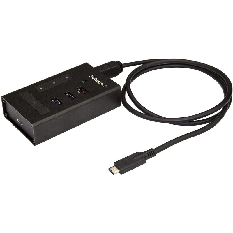 4 Port USB-C Hub – C to A & C – USB 3.0