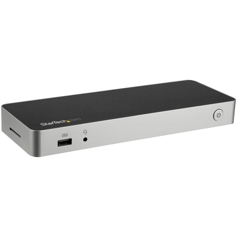 DUAL MONITOR USB C DOCK – 60W PD – SD