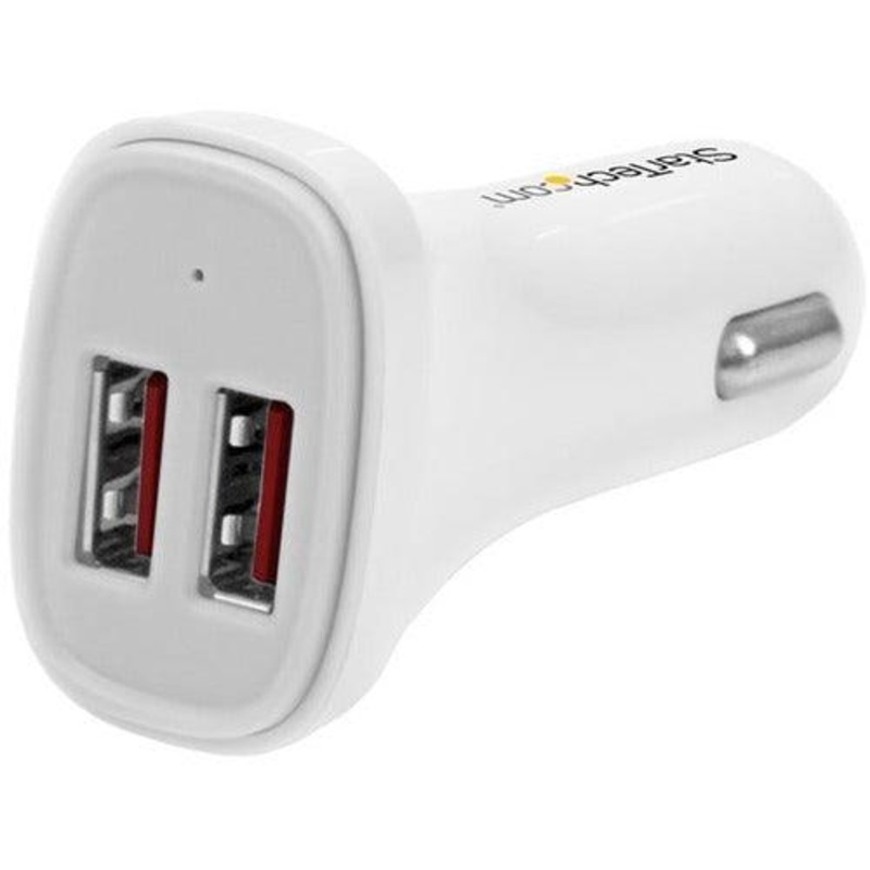 DUAL PORT USB CAR CHARGER – 24W / 4.8A