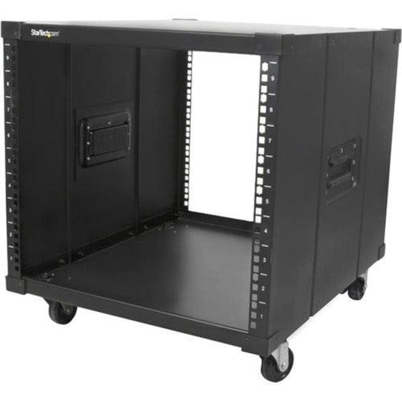 Portable Server Rack with Handles – 9U
