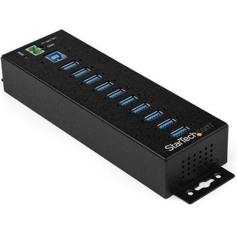 USB 3.0 Hub – 10pt Indst. w/ Pwr Adtpr