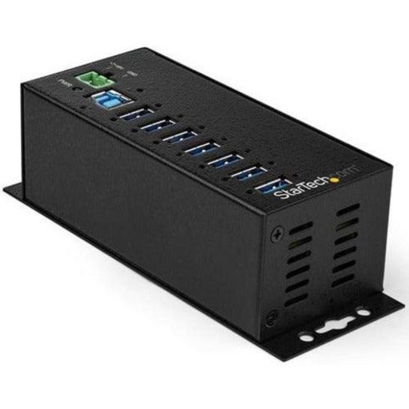USB 3.0 Hub – 7pt Indst. w/ Pwr Adtpr