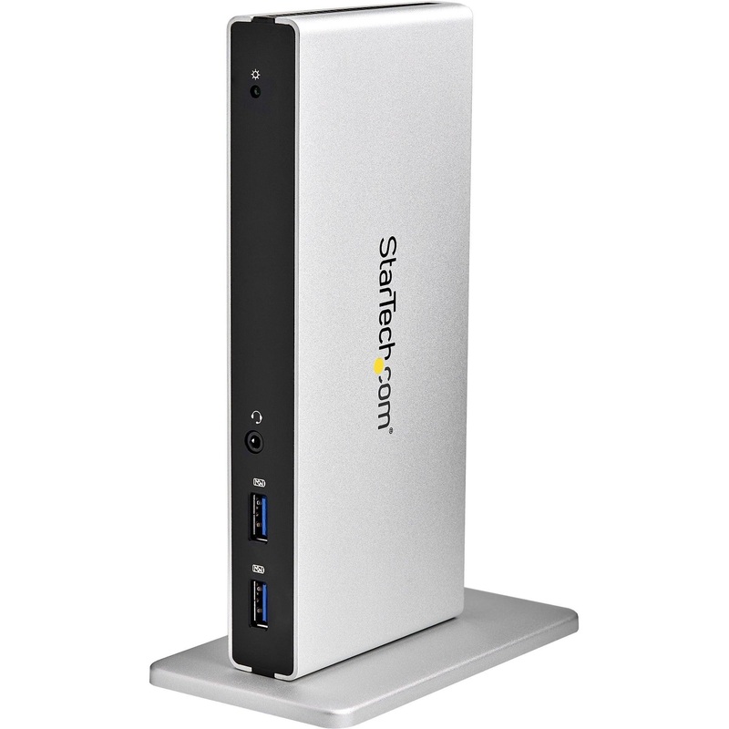 USB 3.0 Laptop Docking Station w/ 2x DVI