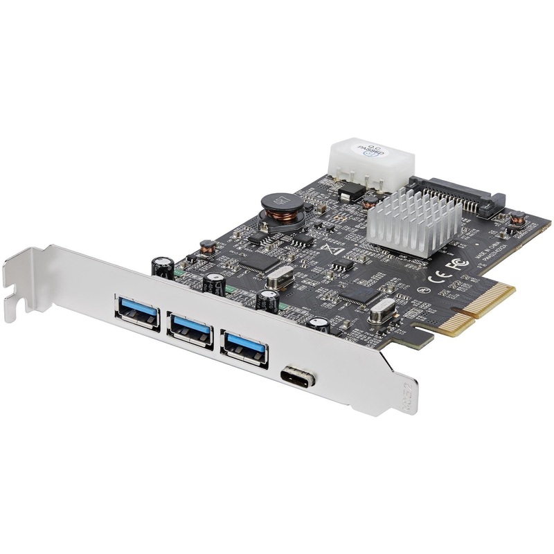 USB 3.1 Card 4 Pt PCIe USB A & C – 2 CH