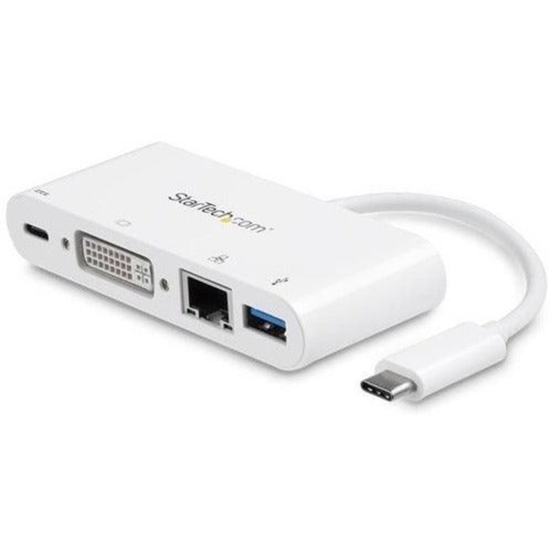 USB-C Multiport Adapter – PD – DVI – GbE