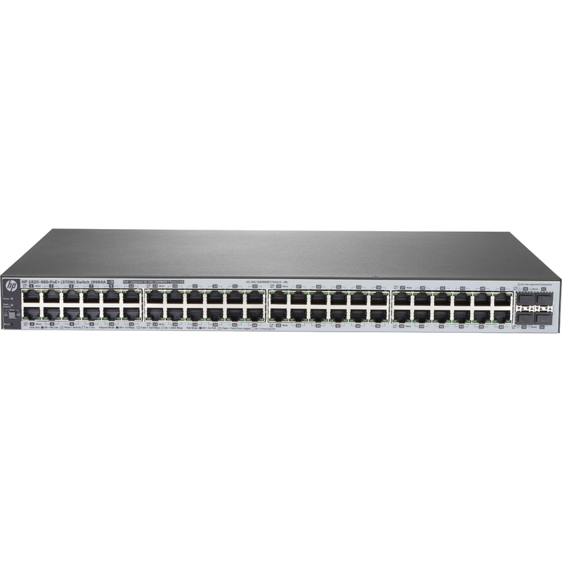 HP 1820-48G-POE+ (370W) SWITCH