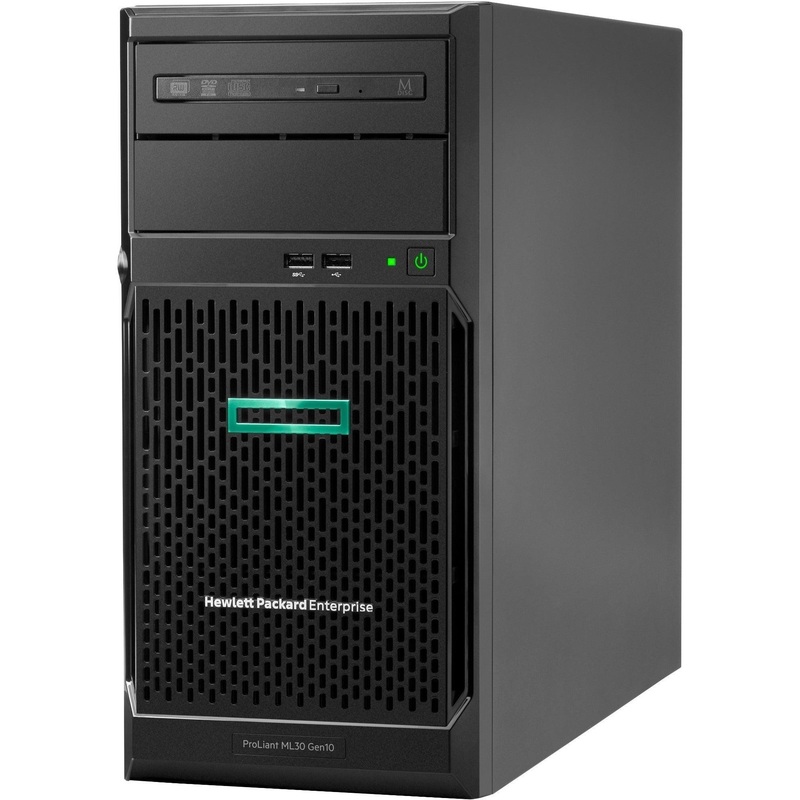 HPE ML30 Gen10 E-2224 1P 16G 8SFF Svr