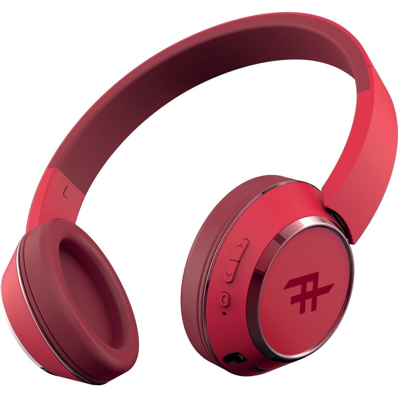 IFROGZ CODA WIRELESS HEADPHON W/ MIC RED