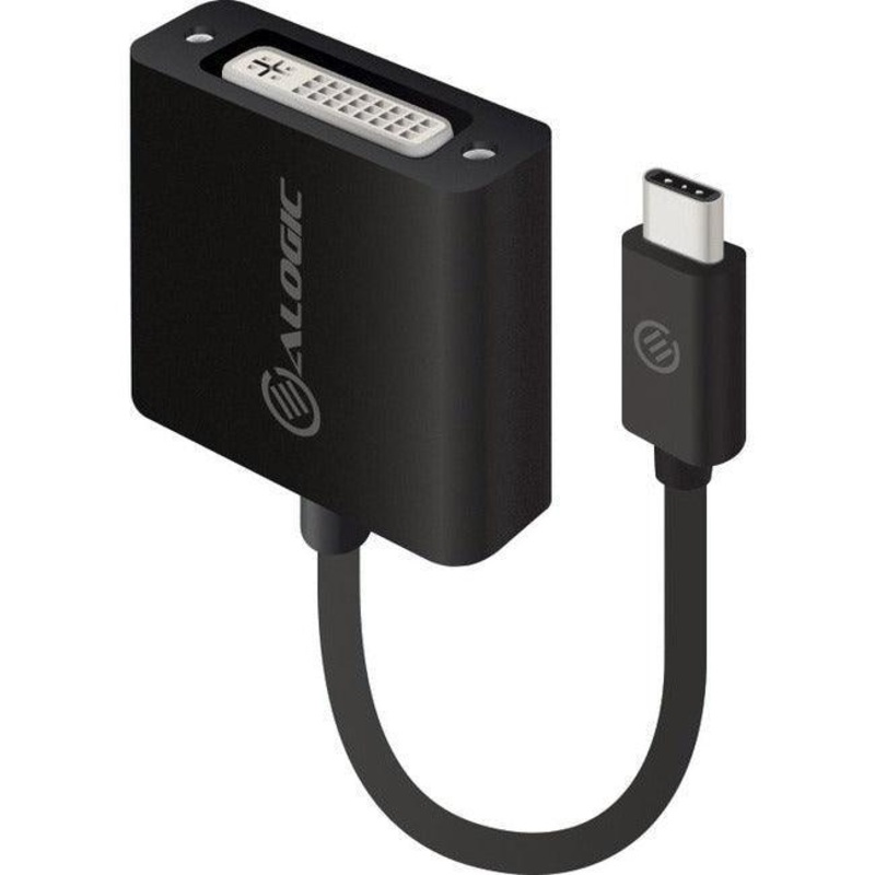 15CM USB-C TO DVI ADAPTER BLACK