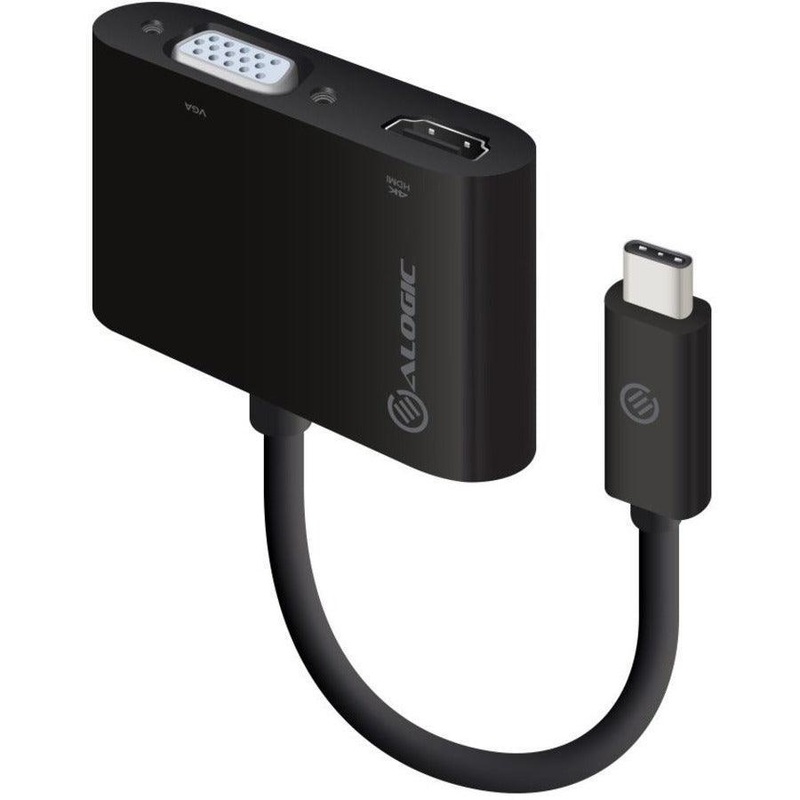 2-IN-1 USB-C TO HDMI VGA ADAPTER