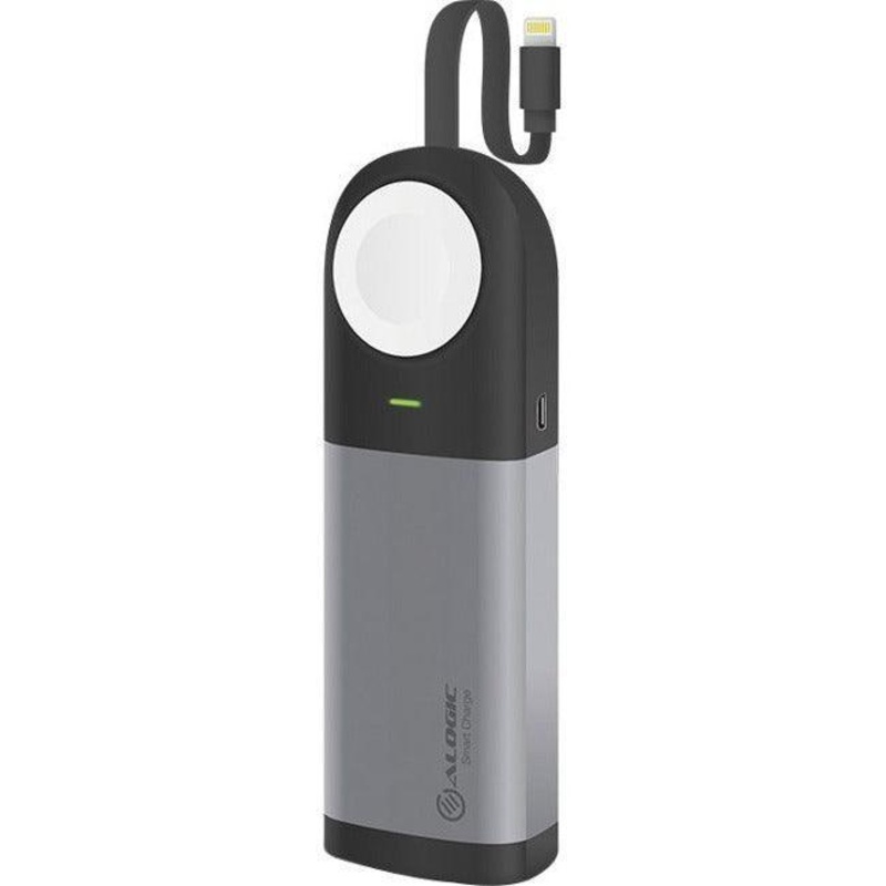 6700MAH POWER BANK FOR APPLE MFI GREY
