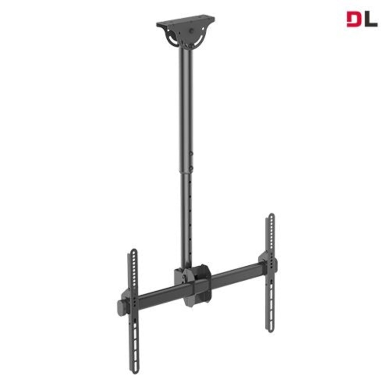 BRATECK 37”-75” Ceiling mount bracket. Max load: 50Kgs. VESA support up to: 600×400. Profile: 560-910mm. Hidden cable management.