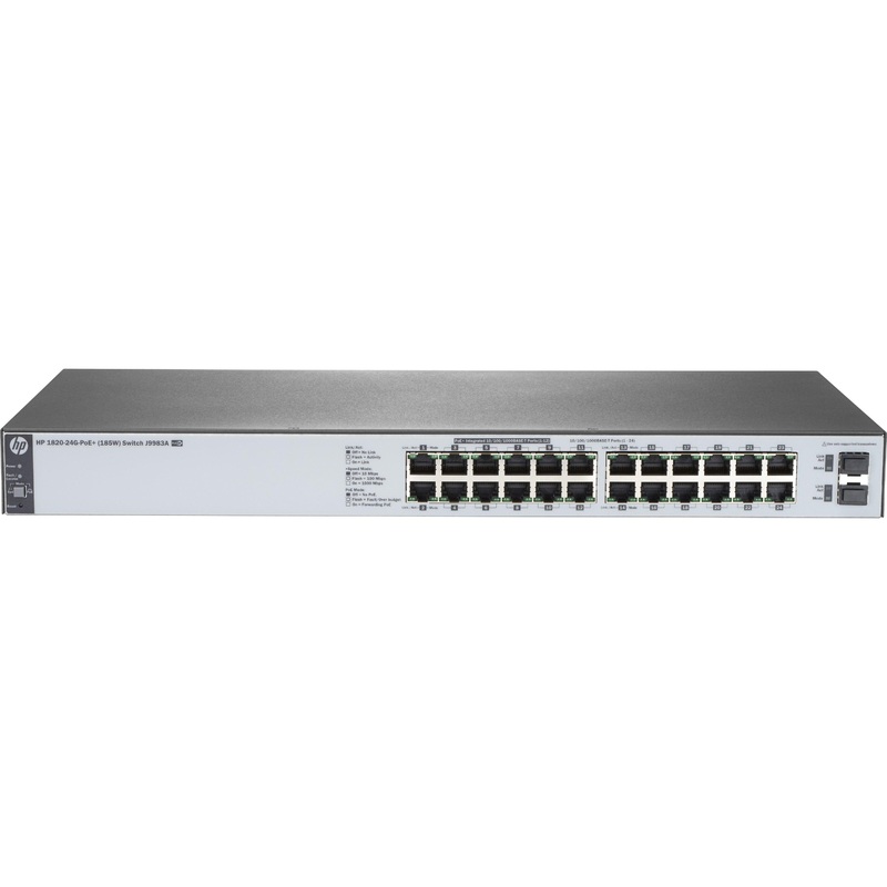 HP 1820-24G-POE+ (185W) SWITCH