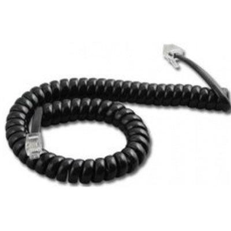 Yealink Curly Cord for T26 T28 T46 Black
