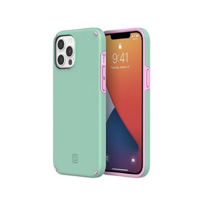 Incipio Two-Piece Case – iPhone 12 Pro Max – Mint/Pink