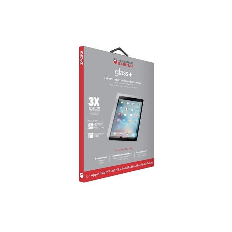 ZAGG InvisibleShield GlassPlus – iPad Air 2/9.7Pro/9.7 17/18
