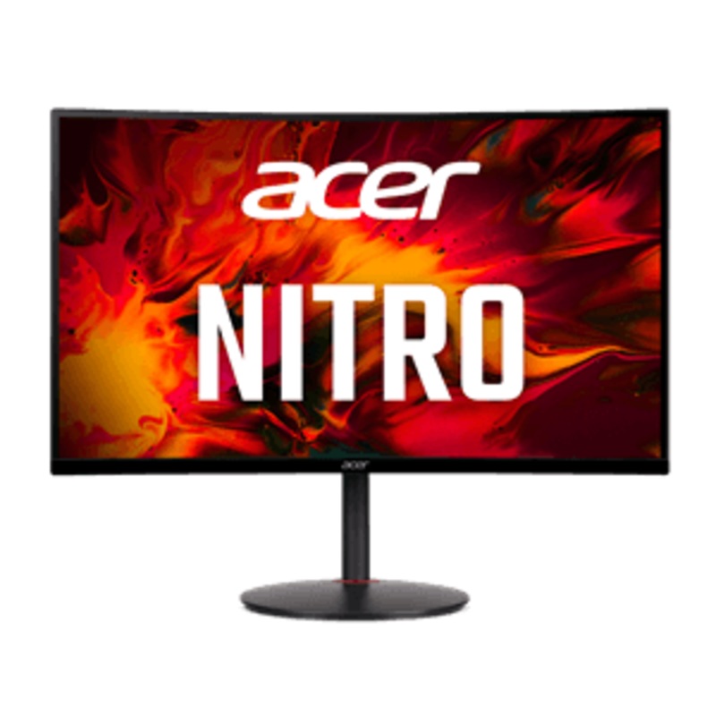 ACER NITRO XZ270UP 27″ CURVED 2560X1440 QHD 1MS 165HZ VA 2XHDMI DP AUDIOOUT SWIVEL HGT-ADJ SPKRS GAMING MONITOR 3YRS WTY