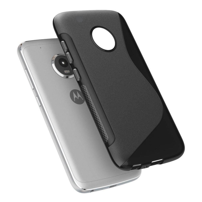 moto Z2 play case TPU gel black