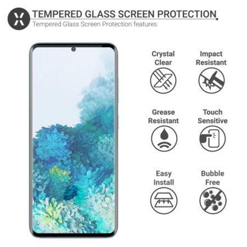 Samsung S20 premium tempered glass screen protector