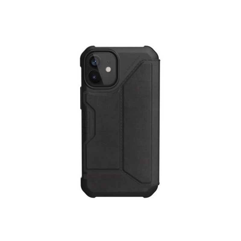 UAG Metropolis for iPhone 12 mini – Leather Black